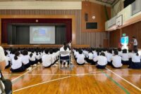 【何事も自分の「意志」と「心」次第で捉え方は変えられる】光市立浅江中学校で講演を行いました！
