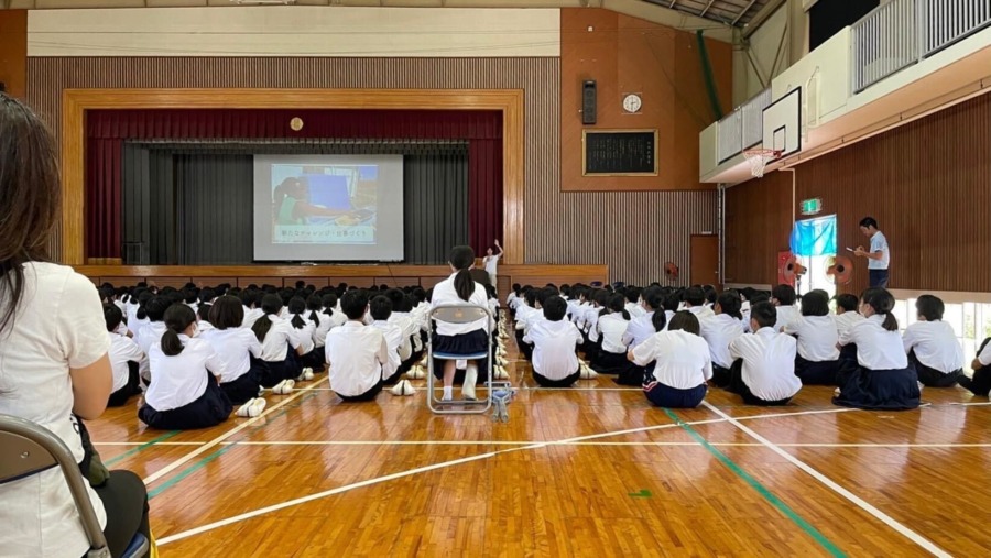 【何事も自分の「意志」と「心」次第で捉え方は変えられる】光市立浅江中学校で講演を行いました！